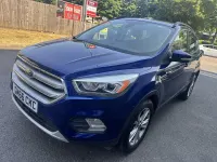Used Ford Kuga Titanium 150 HP (110 kW) 2017 Blue SUV