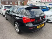 Używany BMW 118 Sport Line 2016 Czarny Hatchback