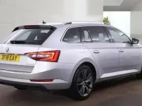 Used Skoda Superb SE L Executive 190 HP (139 kW) 2018 Silver Estate