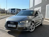 Used Audi A3 S-Line 2015 Grey Hatchback