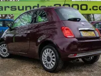 Used Fiat 500 Lounge 69 HP (50 kW) 2018 Red Hatchback