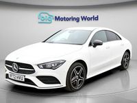 Used Mercedes CLA250e AMG line 259 HP (190 kW) 2022 White Sedan
