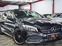 Used Mercedes CLA220 Shooting Brake AMG line 177 HP (130 kW) 2018 Black Estate
