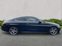 Used Mercedes C220 AMG Line Premium Plus 168 HP (123 kW) 2018 Black Coupe