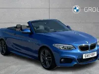Used BMW 220 M Sport 187 HP (137 kW) 2017 Blue Cabriolet