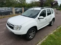 Used Dacia Duster Lauréate 110 HP (80 kW) 2014 White SUV