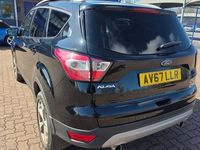 Used Ford Kuga Titanium 120 HP (88 kW) 2017 Panther black SUV