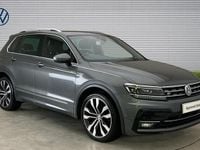 Used VW Tiguan R-line 150 HP (110 kW) 2018 Grey SUV