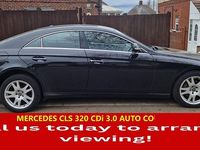 Used Mercedes CLS320 2007 Black Coupe