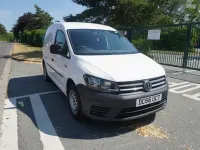 Used VW Caddy Startline 102 HP (75 kW) 2016 White MPV