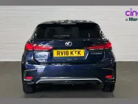 Used Lexus CT200h 134 HP (98 kW) 2018 Blue Hatchback