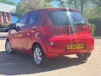 Used Kia Picanto 85 HP (62 kW) 2013 Red Hatchback