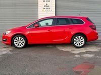 Used Vauxhall Astra Elite 115 HP (84 kW) 2014 Red Estate