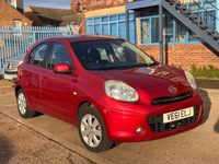 Used Nissan Micra Acenta 2011 Red Hatchback