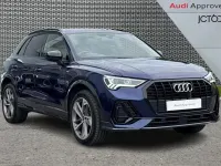 Used Audi Q3 Black Edition 150 HP (110 kW) 2022 Blue SUV