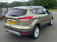 Used Ford Kuga Titanium 150 HP (110 kW) 2015 Green SUV