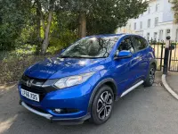 Used Honda HR-V SE 120 HP (88 kW) 2016 Blue SUV