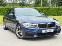 Used BMW 520 M Sport 2019 Blue Sedan