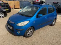 Used Hyundai i10 Comfort 77 HP (56 kW) 2010 Blue Hatchback