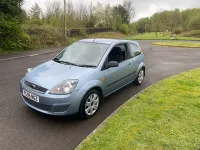 Used Ford Fiesta Style 75 HP (55 kW) 2006 Blue Hatchback