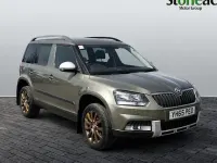 Used Skoda Yeti Outdoor SE 110 HP (80 kW) 2017 Green SUV