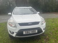 Used Ford Kuga Titanium 163 HP (119 kW) 2012 White SUV