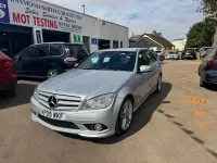 Used Mercedes C200 2009 Silver Sedan