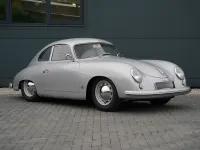 Used Porsche 356 A 70 HP (51 kW) 1953 Silver Coupe