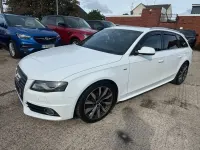 Used Audi A4 S-Line 143 HP (105 kW) 2010 White Estate