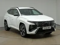 New Hyundai Tucson N Line 215 HP (158 kW) 2026 Special solid  atlas white SUV