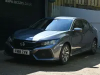 Używany Honda Civic SE 129 KM (94 kW) 2018 Szary Hatchback