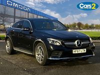 Used Mercedes GLC220 AMG Line Premium 168 HP (123 kW) 2017 Black Coupe