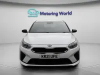 Used Kia Ceed GT-Line 158 HP (116 kW) 2021 White Hatchback