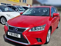 Used Lexus CT200h 2015 Red Hatchback