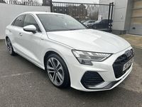New Audi A3 S-Line 150 HP (110 kW) 2025 White Sedan