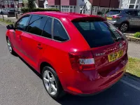 Usado Skoda Rapid SE 2014 Vermelho Citadino
