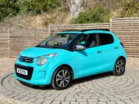 Used Citroën C1 Flair 68 HP (50 kW) 2016 Blue Hatchback