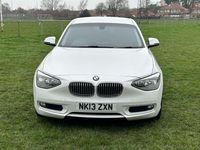 Used BMW 114 Comfort Edition 102 HP (75 kW) 2013 White Hatchback