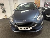 Used Ford Fiesta Zetec 100 HP (73 kW) 2019 Blue Hatchback
