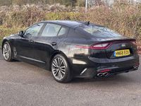 Used Kia Stinger GT-Line S 244 HP (179 kW) 2018 Black Hatchback