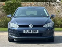 Used VW Golf VII S 125 HP (91 kW) 2016 Blue Hatchback
