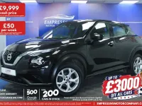 Used Nissan Juke Acenta 117 HP (86 kW) 2020 Black SUV