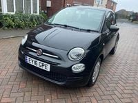 Used Fiat 500 Pop 2016 Black Hatchback