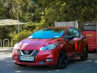 Used Nissan Micra 2019 Red Hatchback