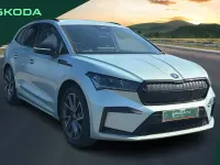 Used Skoda Enyaq iV SportlinePlus 210 kW (286 HP) 2024 Silver SUV