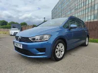Used VW Golf Sportsvan SE 125 HP (91 kW) 2016 Blue MPV