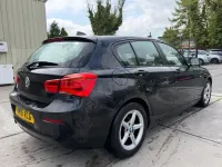 Begagnad BMW 116 Efficient Dynamics 2016 Svart Halvkombi