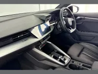 Used Audi A3 Black Edition 150 HP (110 kW) 2023 White Sedan