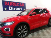 Used VW T-Roc R-line 150 HP (110 kW) 2019 Red SUV