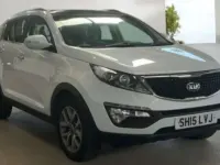 Used Kia Sportage 116 HP (85 kW) 2015 White SUV